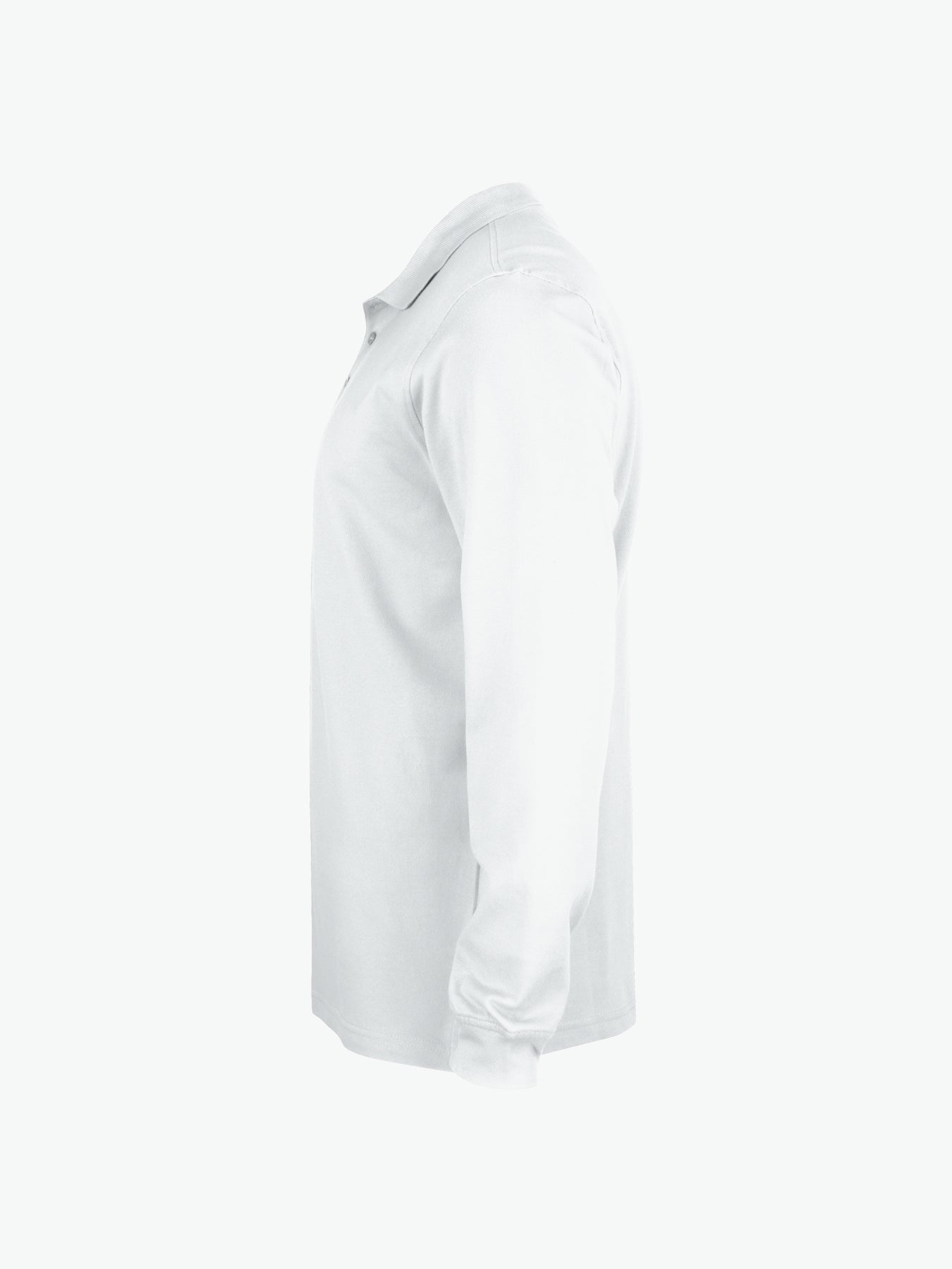Clique Classic Lincoln L/S Polo - Wit Polo Clique