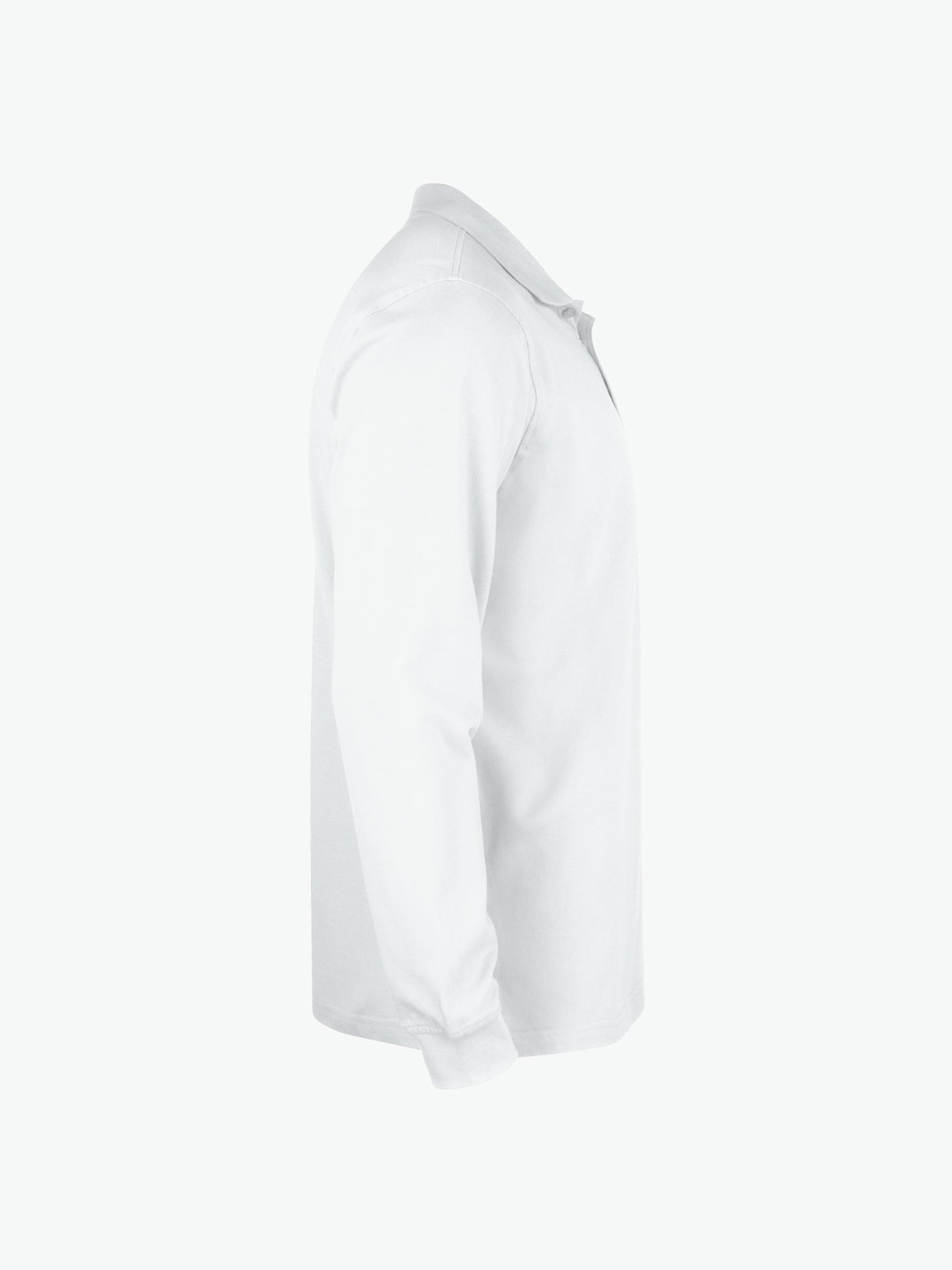 Clique Classic Lincoln L/S Polo - Wit Polo Clique