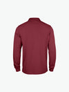 Clique Classic Lincoln L/S Polo - Bordeaux Polo Clique
