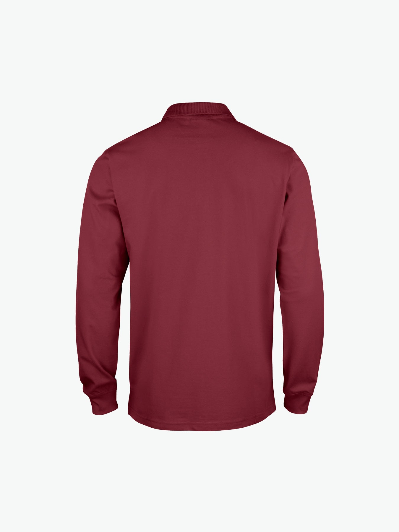 Clique Classic Lincoln L/S Polo - Bordeaux Polo Clique