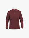 Clique Classic Lincoln L/S Polo - Bordeaux Polo Clique XS