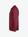 Clique Classic Lincoln L/S Polo - Bordeaux Polo Clique