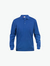 Clique Classic Lincoln L/S Polo - Kobalt Polo Clique XS