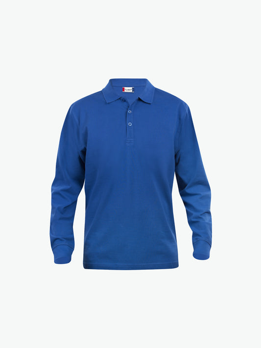 Clique Classic Lincoln L/S Polo - Kobalt Polo Clique XS