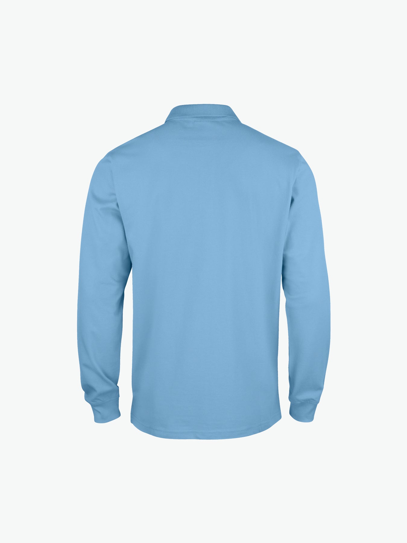 Clique Classic Lincoln L/S Polo - Lichtblauw Polo Clique