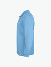 Clique Classic Lincoln L/S Polo - Lichtblauw Polo Clique