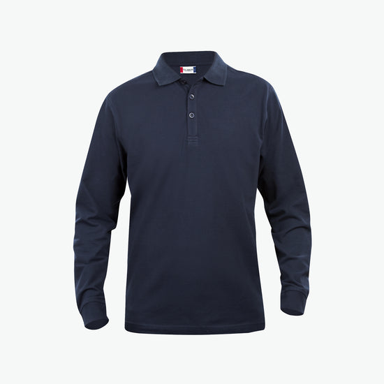 Clique Classic Lincoln L/S Polo - Dark Navy Polo Clique XS