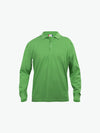Clique Classic Lincoln L/S Polo - Appelgroen Polo Clique XS