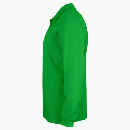 Clique Classic Lincoln L/S Polo - Appelgroen Polo Clique