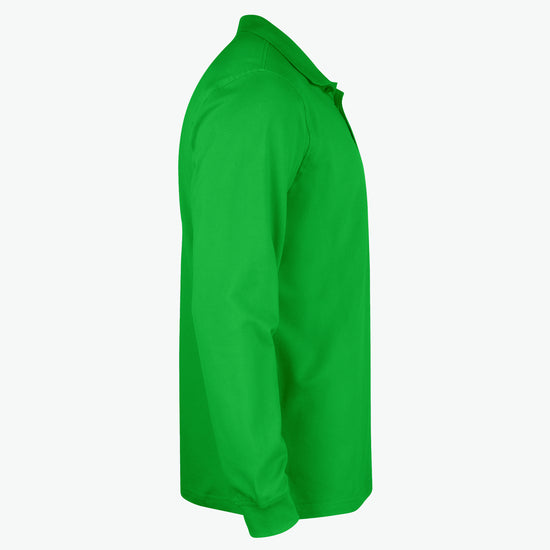 Clique Classic Lincoln L/S Polo - Appelgroen Polo Clique