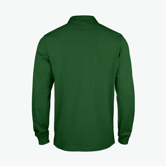 Clique Classic Lincoln L/S Polo - Flessengroen Polo Clique
