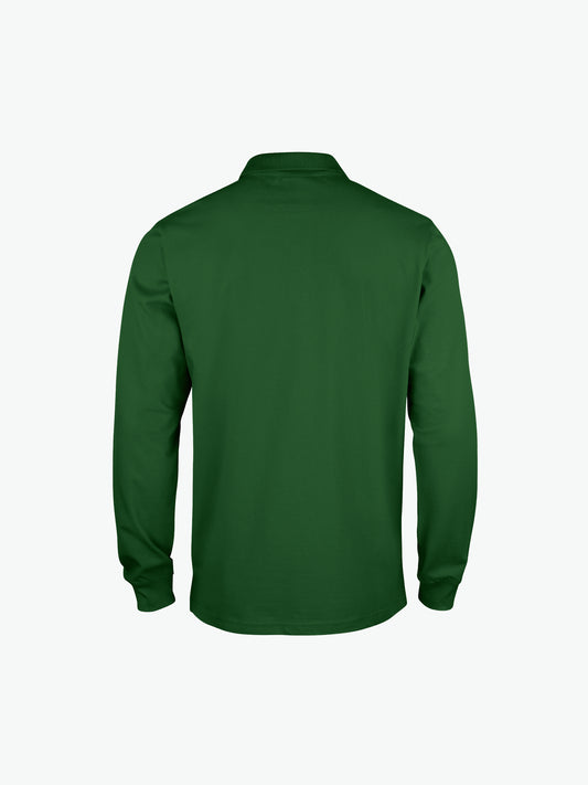 Clique Classic Lincoln L/S Polo - Flessengroen Polo Clique