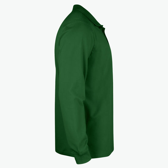 Clique Classic Lincoln L/S Polo - Flessengroen Polo Clique