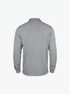 Clique Classic Lincoln L/S Polo - Grijsmelange Polo Clique