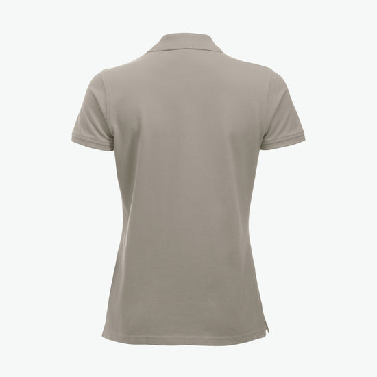Clique Classic Marion S/S Polo - Zilvergrijs Polo Dames Clique