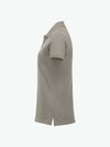 Clique Classic Marion S/S Polo - Zilvergrijs Polo Dames Clique