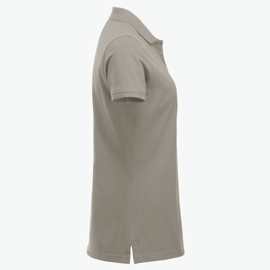 Clique Classic Marion S/S Polo - Zilvergrijs Polo Dames Clique