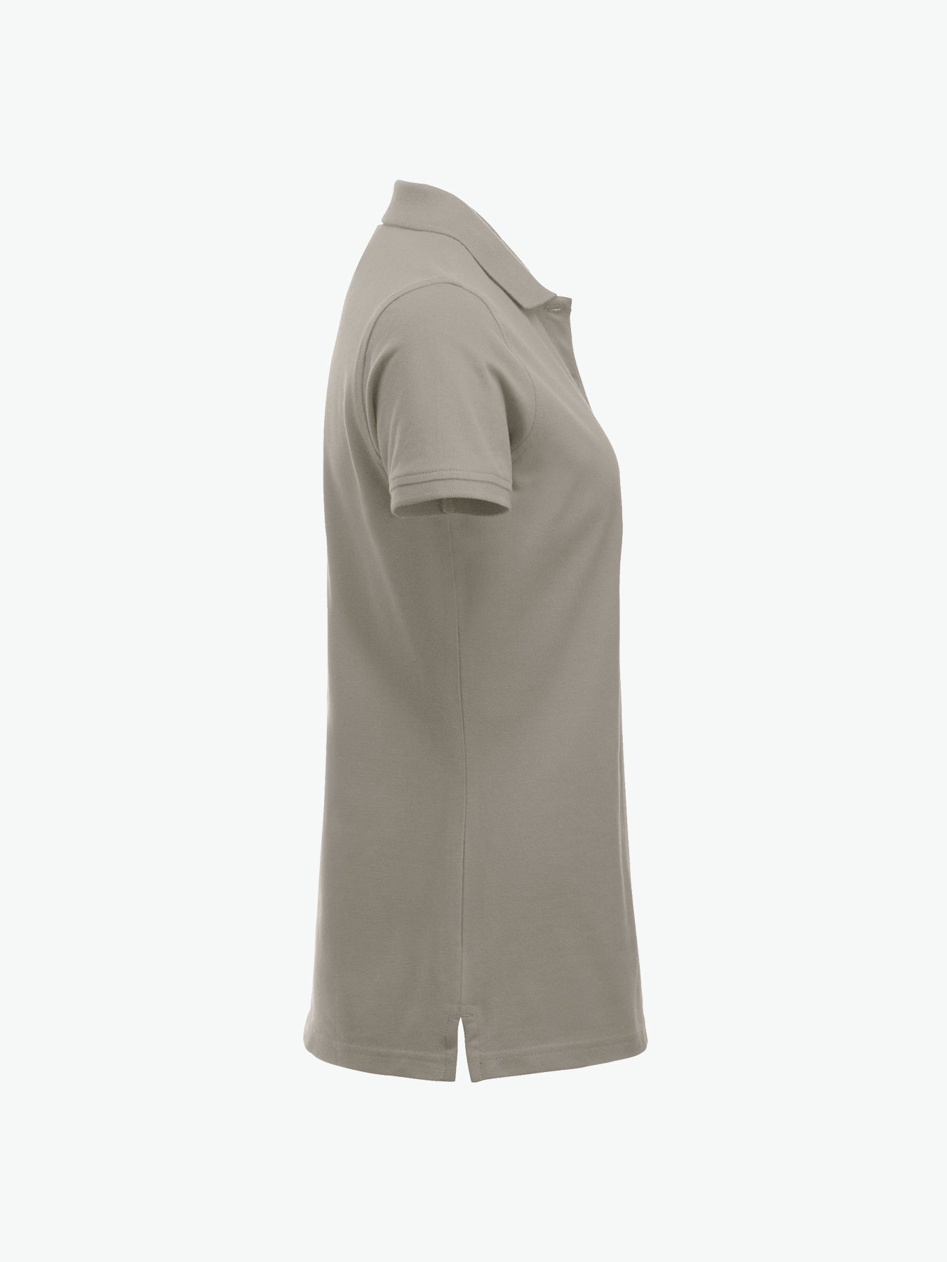 Clique Classic Marion S/S Polo - Zilvergrijs Polo Dames Clique