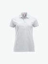 Clique Classic Marion S/S Polo - Wit Polo Dames Clique XS