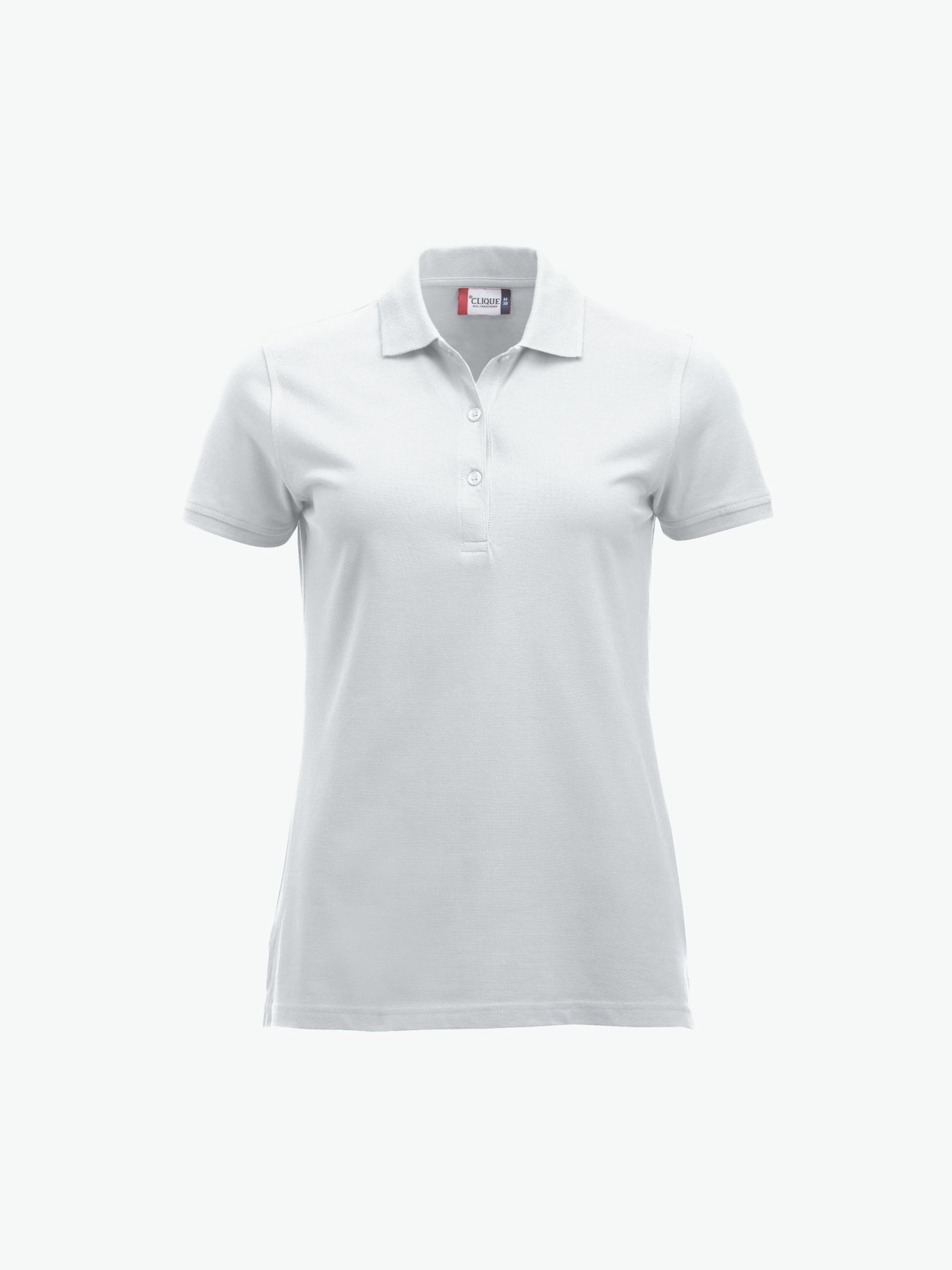 Clique Classic Marion S/S Polo - Wit Polo Dames Clique XS