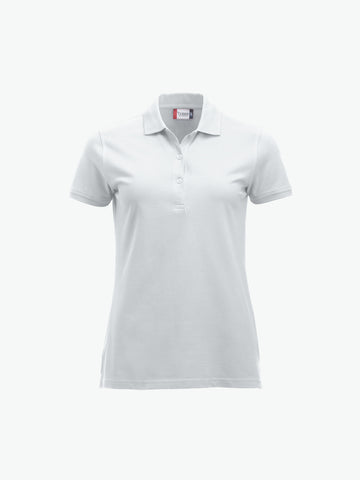 Clique Classic Marion S/S Polo - Wit Polo Dames Clique XS