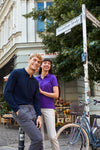 Clique Classic Lincoln L/S Polo - Dark Navy Polo Clique