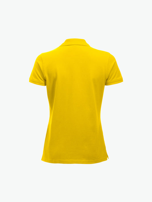 Clique Classic Marion S/S Polo - Lemon Polo Dames Clique