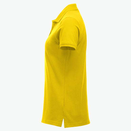 Clique Classic Marion S/S Polo - Lemon Polo Dames Clique