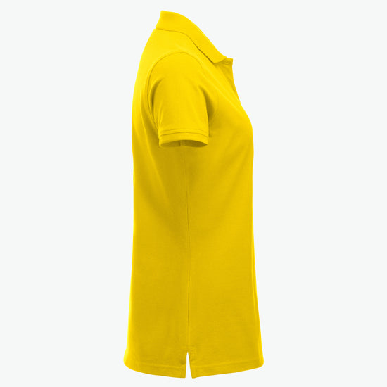 Clique Classic Marion S/S Polo - Lemon Polo Dames Clique
