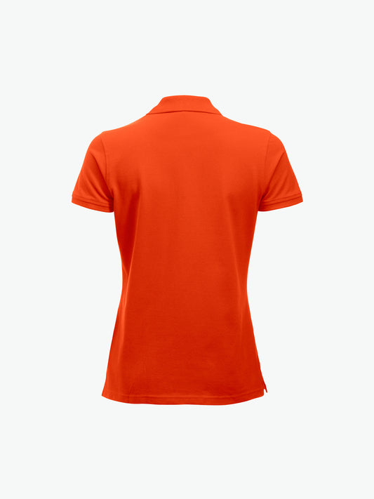 Clique Classic Marion S/S Polo - Dieporanje Polo Dames Clique