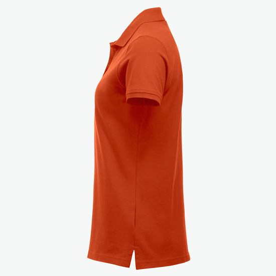 Clique Classic Marion S/S Polo - Dieporanje Polo Dames Clique
