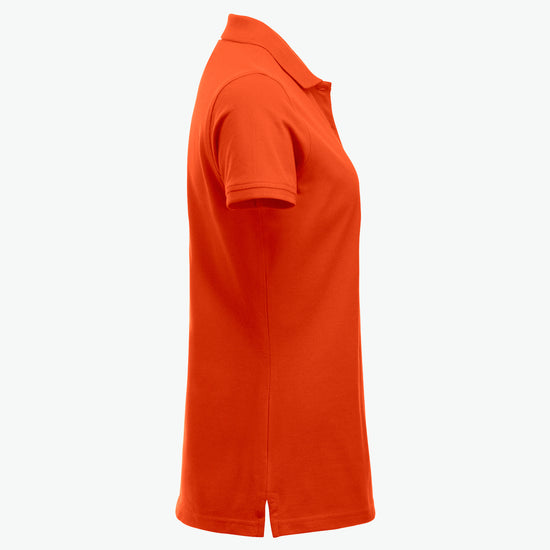 Clique Classic Marion S/S Polo - Dieporanje Polo Dames Clique