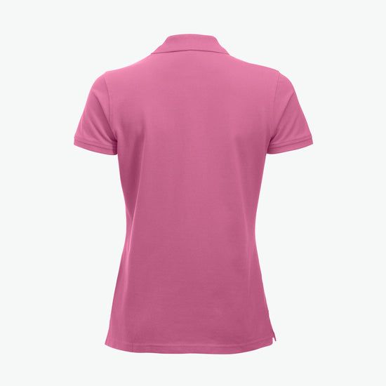 Clique Classic Marion S/S Polo - Helder Roze Polo Dames Clique