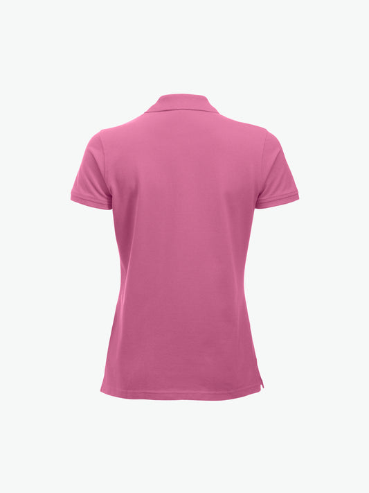 Clique Classic Marion S/S Polo - Helder Roze Polo Dames Clique