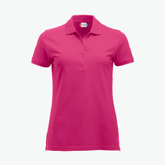 Clique Classic Marion S/S Polo - Helder Kersen Polo Dames Clique XS
