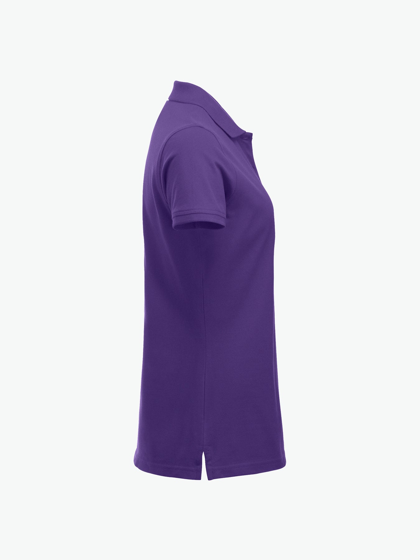 Clique Classic Marion S/S Polo - Helder Lila Polo Dames Clique