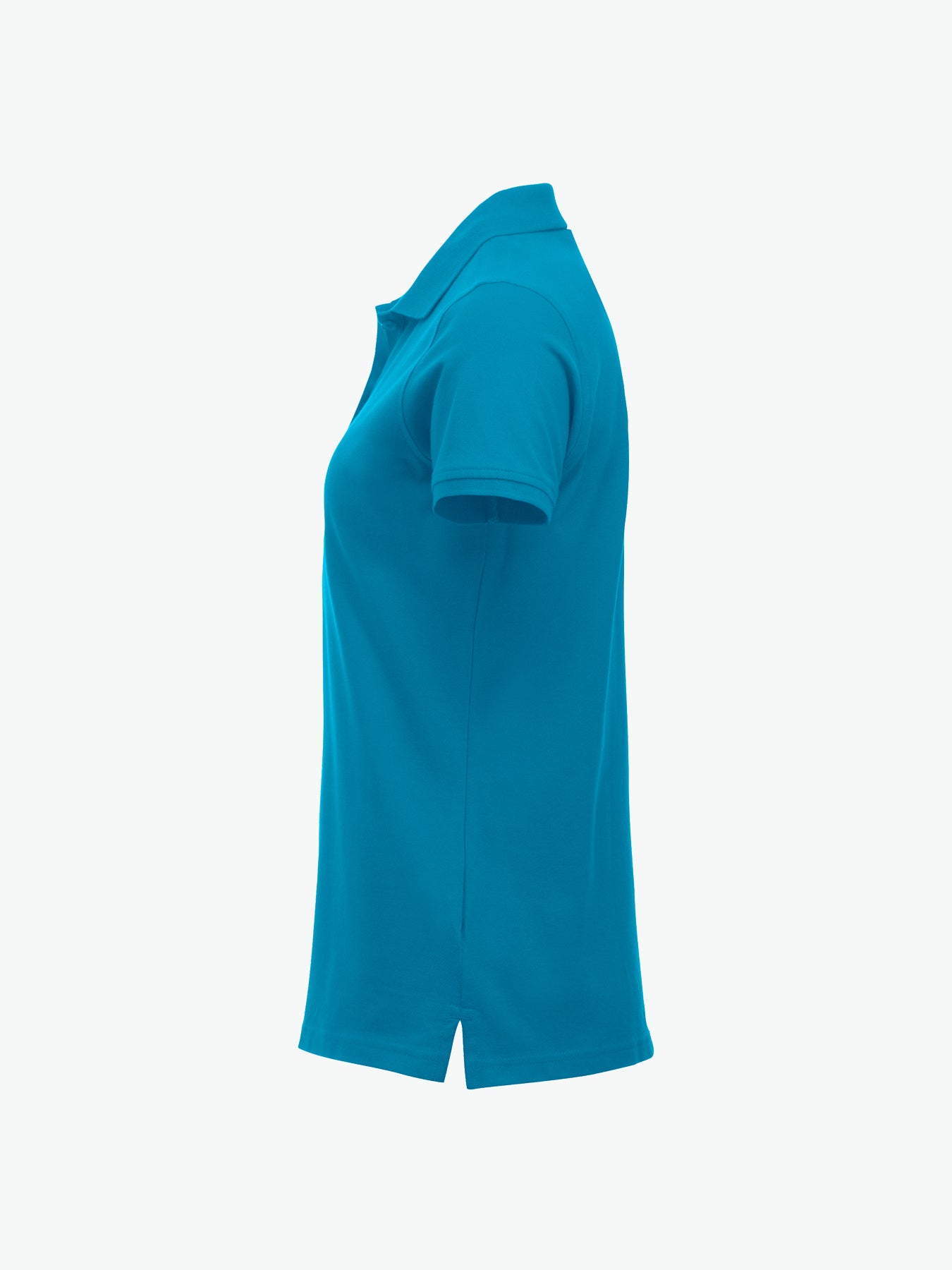 Clique Classic Marion S/S Polo - Turquoise Polo Dames Clique