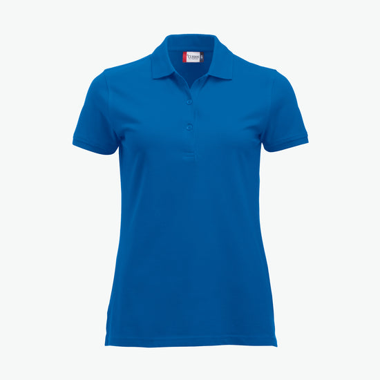 Clique Classic Marion S/S Polo - Kobalt Polo Dames Clique XS