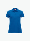 Clique Classic Marion S/S Polo - Kobalt Polo Dames Clique XS