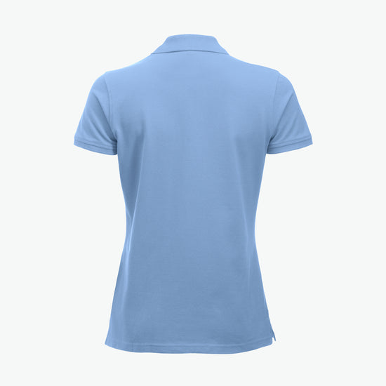 Clique Classic Marion S/S Polo - Lichtblauw Polo Dames Clique