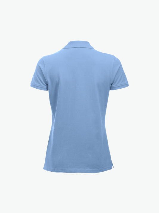 Clique Classic Marion S/S Polo - Lichtblauw Polo Dames Clique