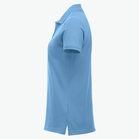 Clique Classic Marion S/S Polo - Lichtblauw Polo Dames Clique