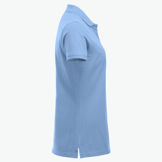 Clique Classic Marion S/S Polo - Lichtblauw Polo Dames Clique