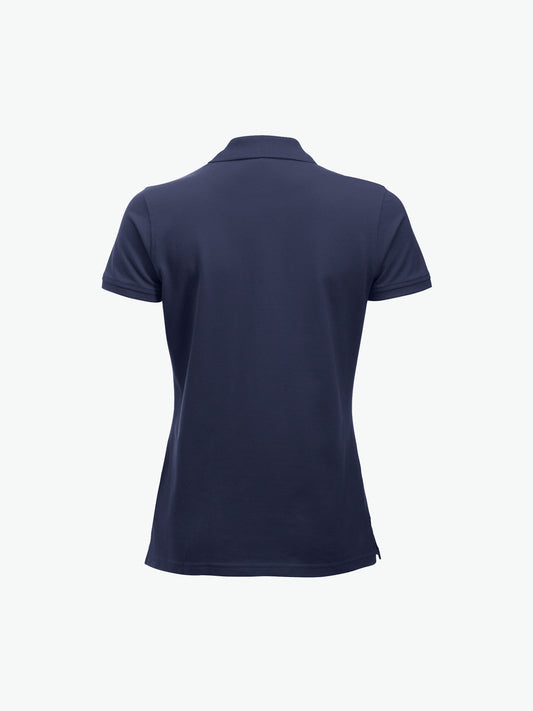 Clique Classic Marion S/S Polo - Dark Navy Polo Dames Clique