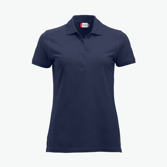 Clique Classic Marion S/S Polo - Dark Navy Polo Dames Clique XS