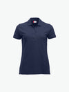 Clique Classic Marion S/S Polo - Dark Navy Polo Dames Clique XS