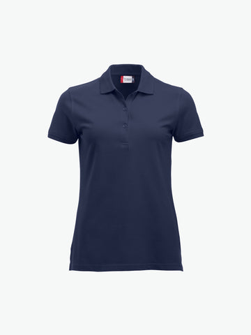 Clique Classic Marion S/S Polo - Dark Navy Polo Dames Clique XS