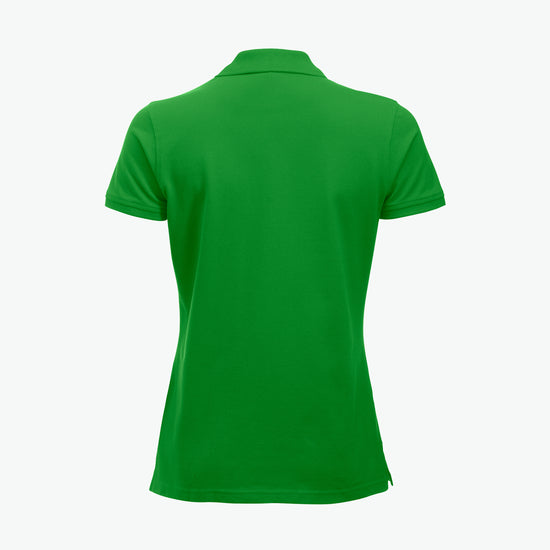 Clique Classic Marion S/S Polo - Appelgroen Polo Dames Clique