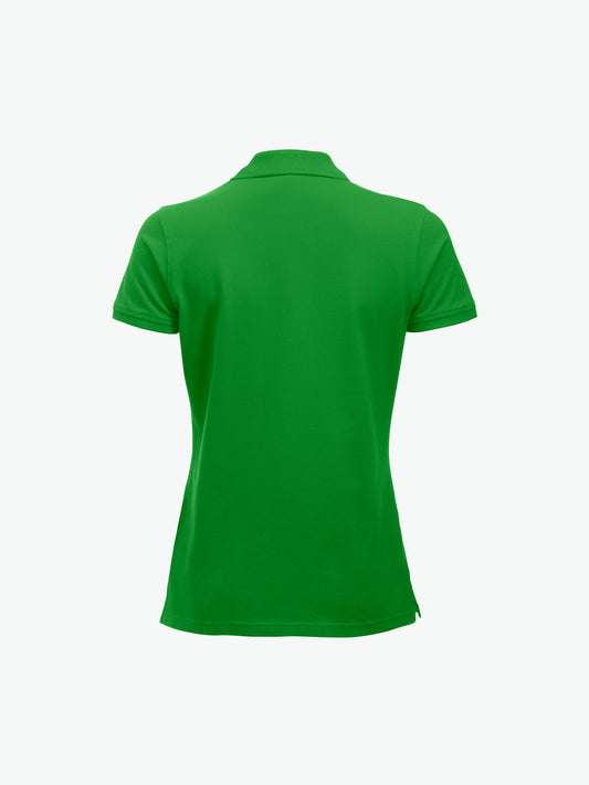 Clique Classic Marion S/S Polo - Appelgroen Polo Dames Clique