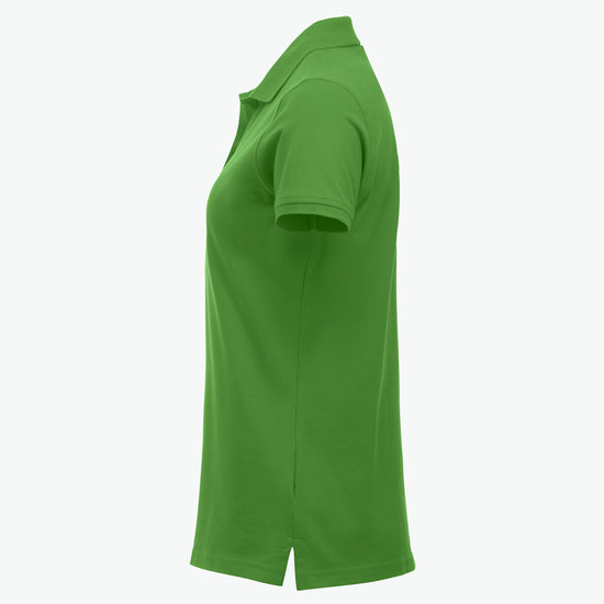 Clique Classic Marion S/S Polo - Appelgroen Polo Dames Clique